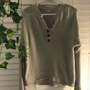 Gray AE sweater